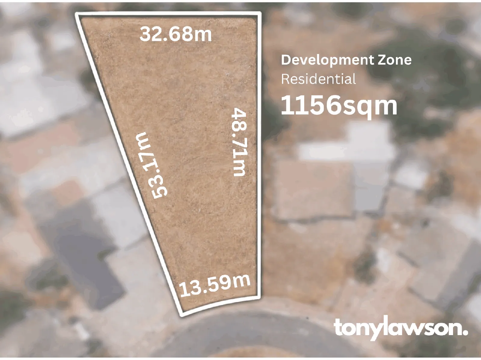 Aerial view of 114 Halsey Road, Elizabeth East — 1,156sqm development land